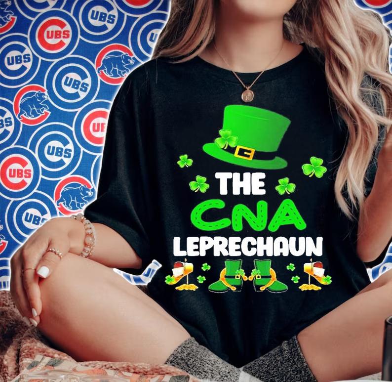 The CNA Leprechaun St Patricks Day 2022 T-Shirt woman shirt