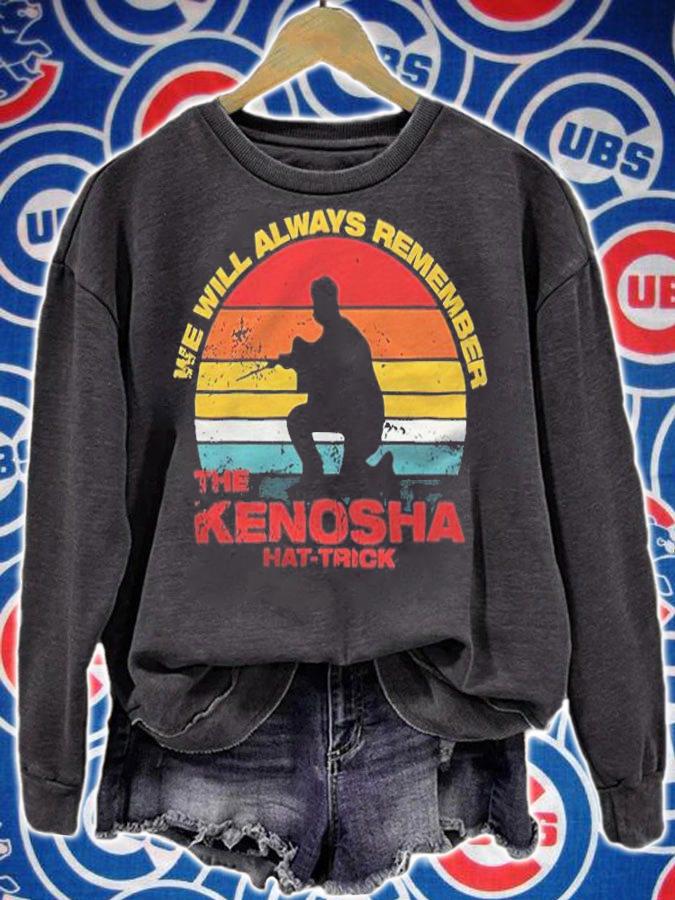 We will always remember the kenosha hat-trick Vintage T-shirt sweatshirt