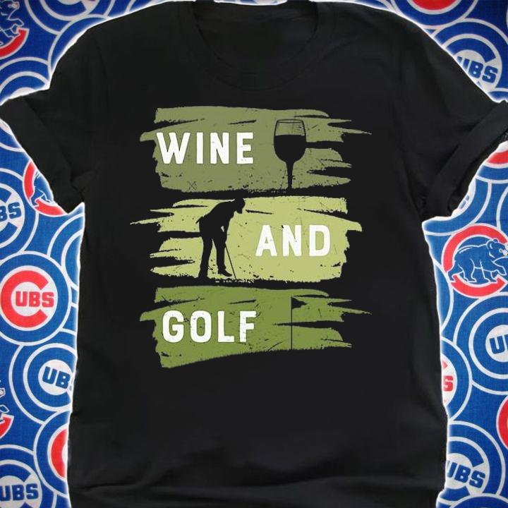 Wine And Golf T-Shirt shirt