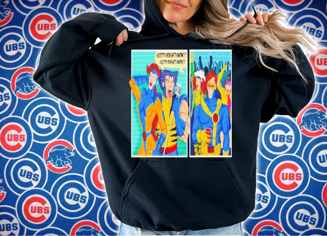 X-Men Comic Scotty Doesn't Know Shirt hoodie