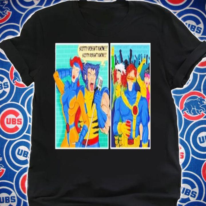 X-Men Comic Scotty Doesn't Know Shirt shirt