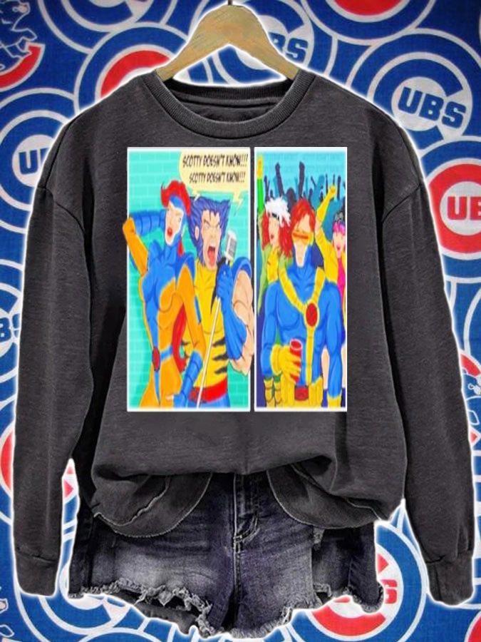 X-Men Comic Scotty Doesn't Know Shirt sweatshirt