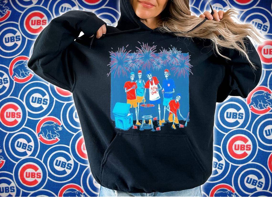 Skeleton The Cookout USA Shirt hoodie