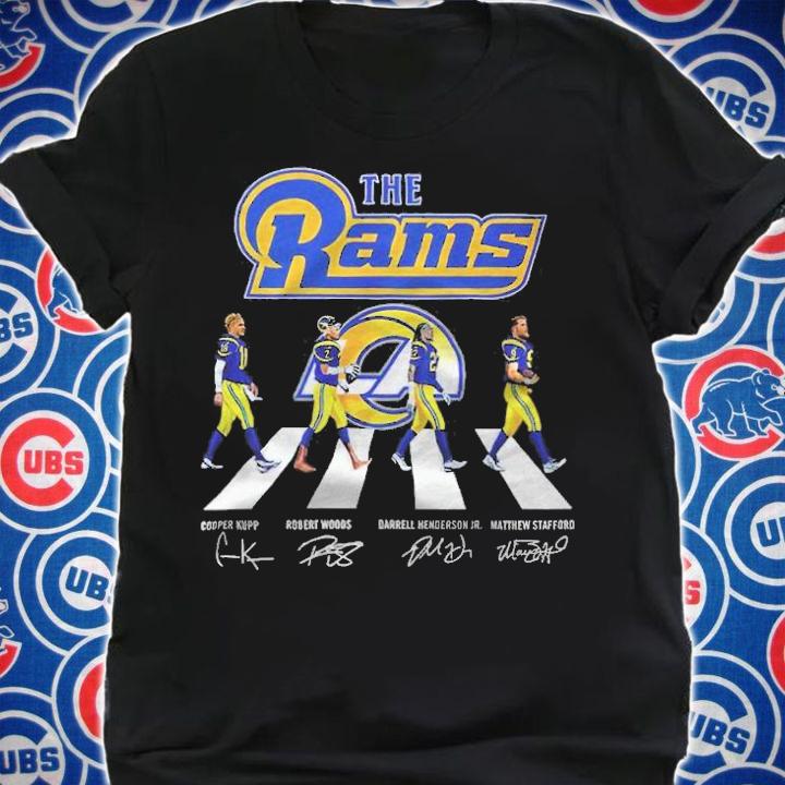 The Rams Abbey Road signatures shirt shirt
