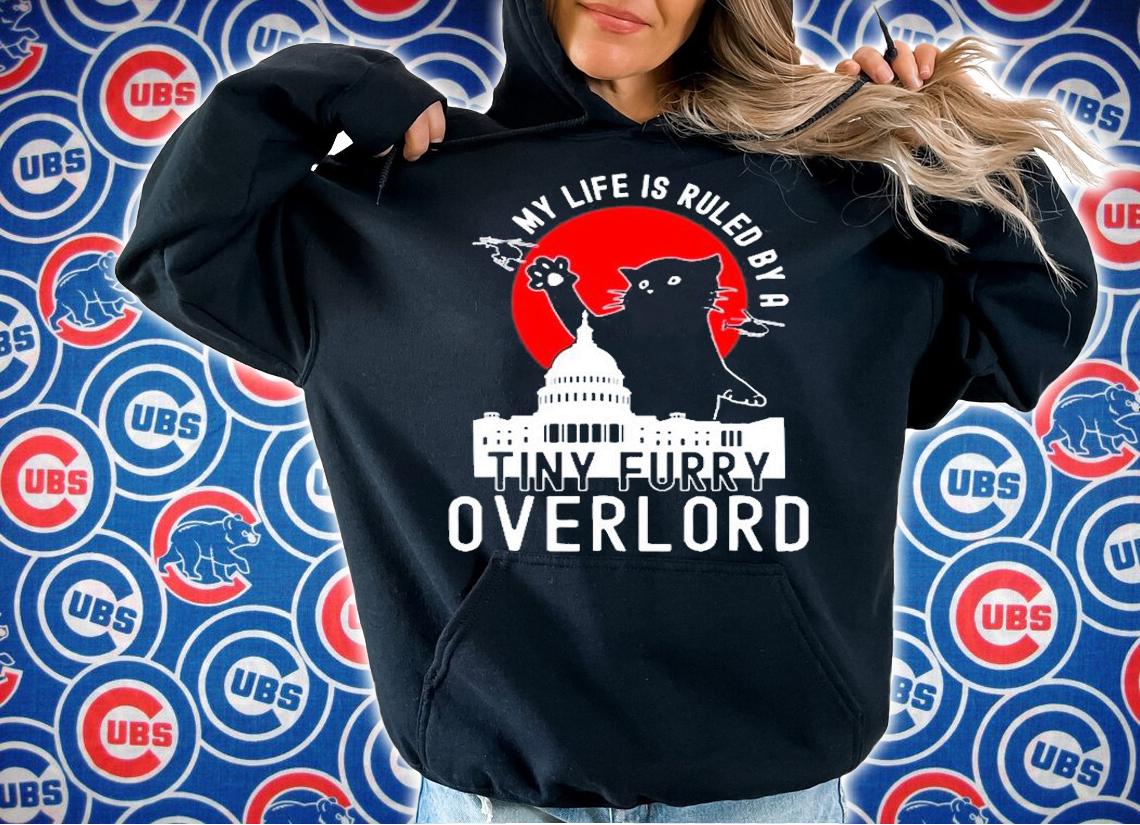 Cat My Life Is Ruled By A Tiny Furry Overlord T-Shirt