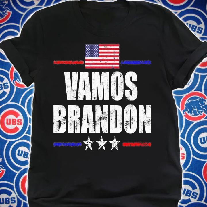 Vamos Brandon, Lets Go Brandon Meme, Let's Go Brandon US Flag T-Shirt shirt