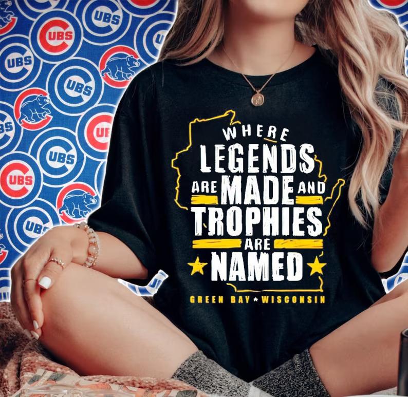 Where Legends Are Made And Trophies Are Named Shirt woman shirt