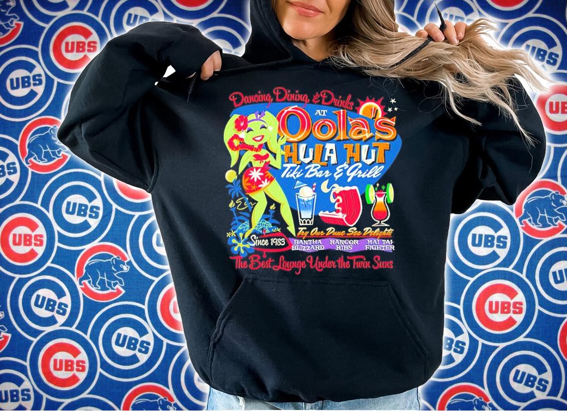Dancing Dining And Drinks Oola's Hula Hut Tiki Bar And Grill Shirt
