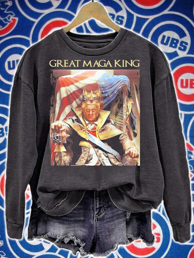 Donald Trump Great Maga King Maga Trump Donald Trump T-Shirt sweatshirt