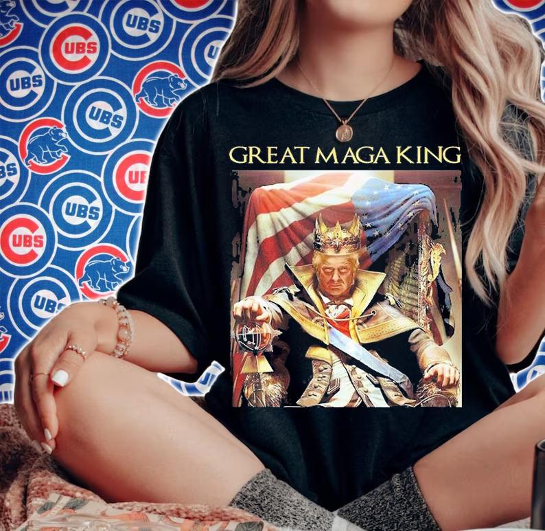 Donald Trump Great Maga King Maga Trump Donald Trump T-Shirt woman shirt
