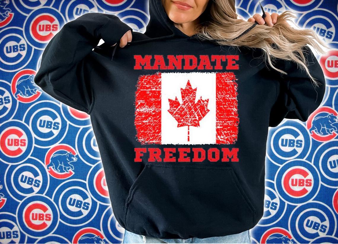 Freedom Convoy Truck Trudeau Drivers Protest Mandates Canada T-Shirt hoodie