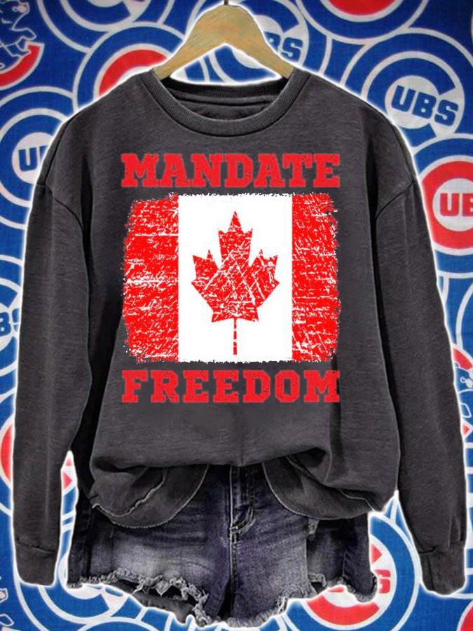 Freedom Convoy Truck Trudeau Drivers Protest Mandates Canada T-Shirt sweatshirt