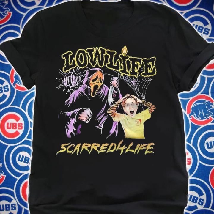 Ghostface lowlife scarred 4life T-shirt shirt