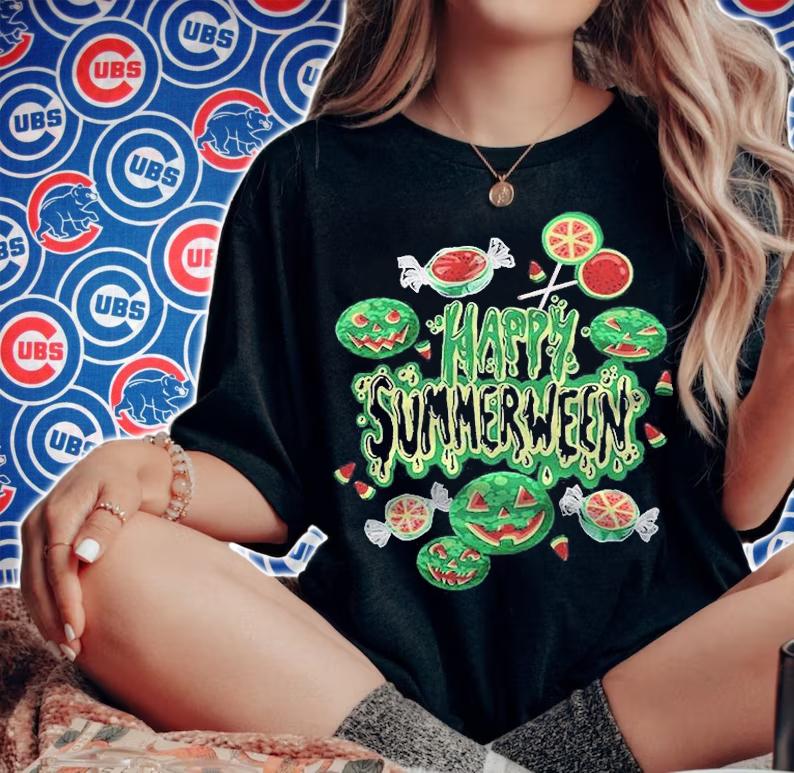 Happy Summerween! Halloween In Summer Classic Shirt woman shirt