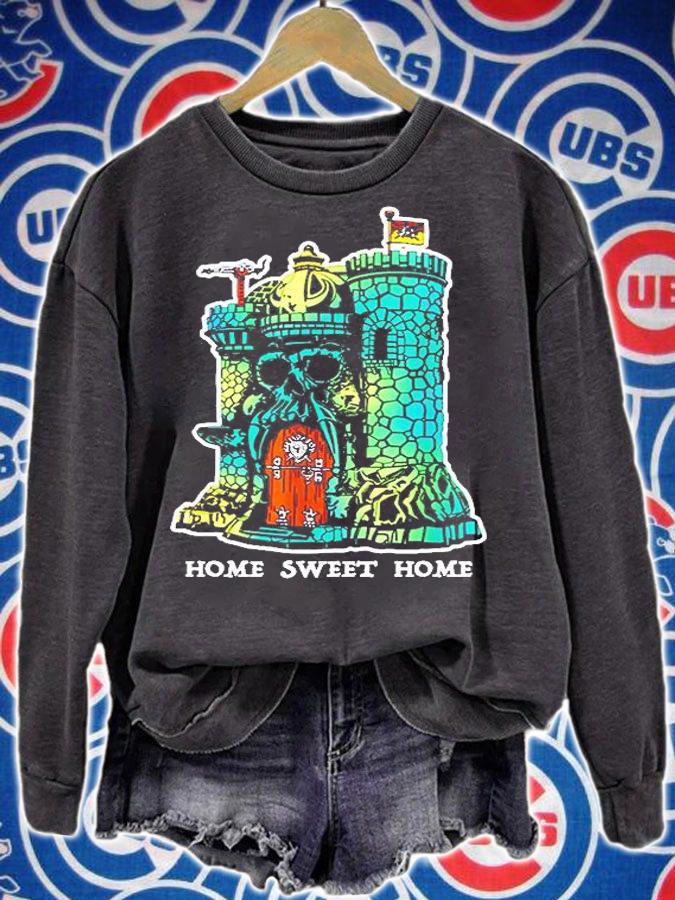Home Sweet Home He Man Castle Toy 1980 T-Shirt sweatshirt