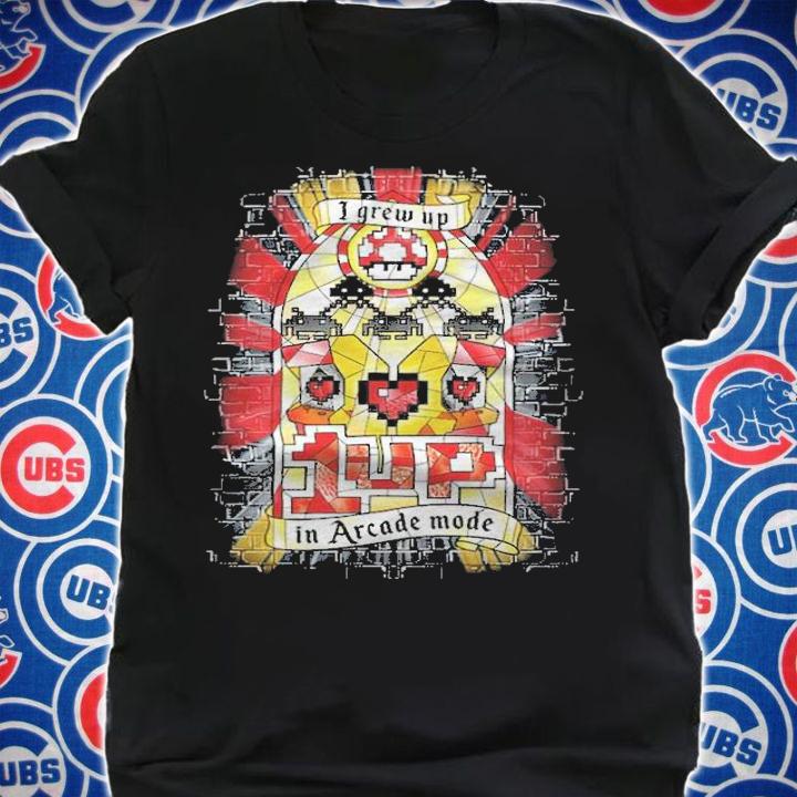 I Grew Up In Arcade Mode Shirt