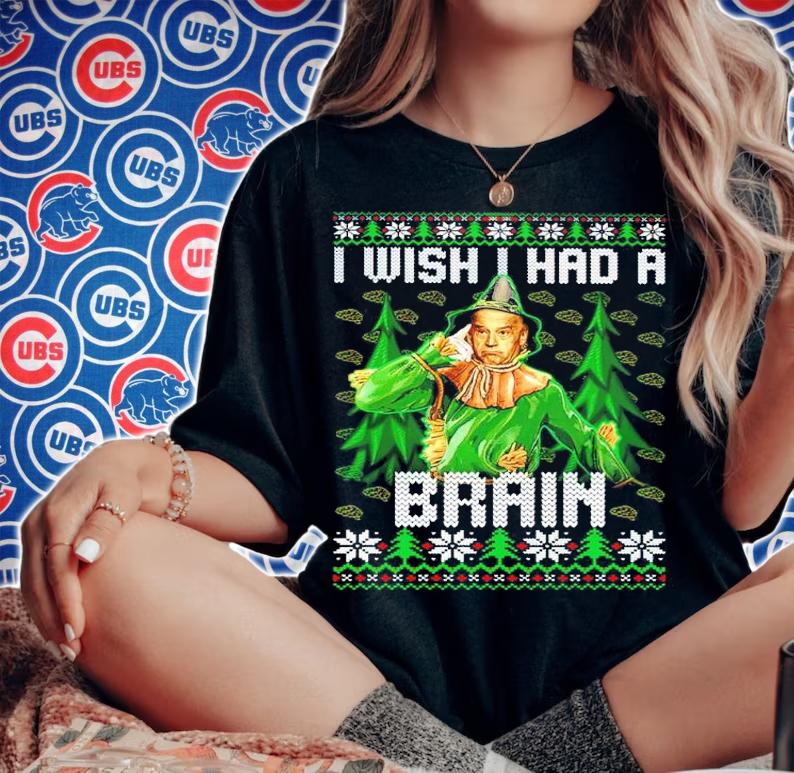Joe Biden I Wish I Had A Brain Ugly Christmas Shirt