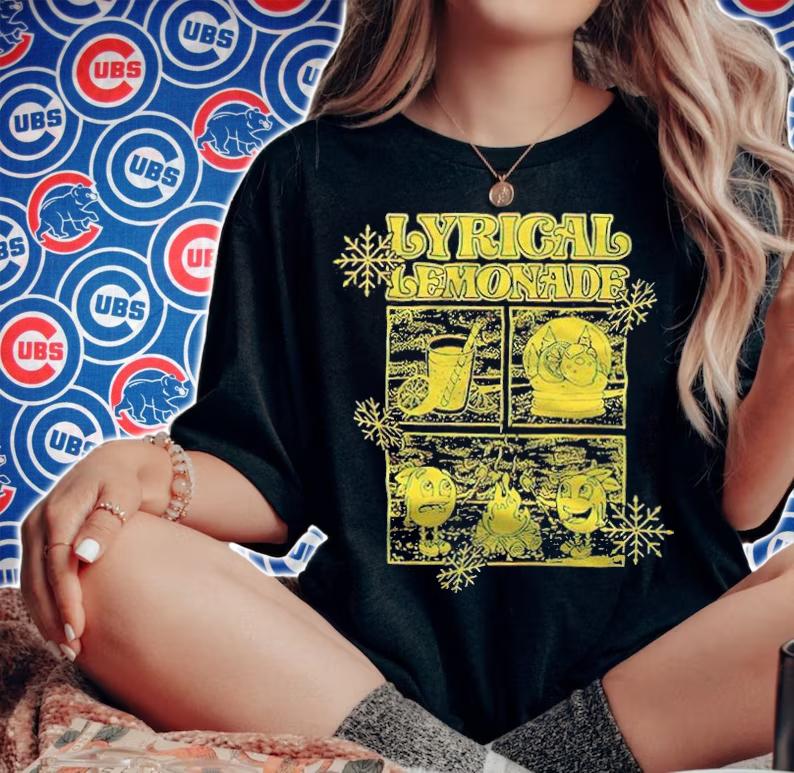 Lyrical Lemonade Snowfall T-shirt woman shirt