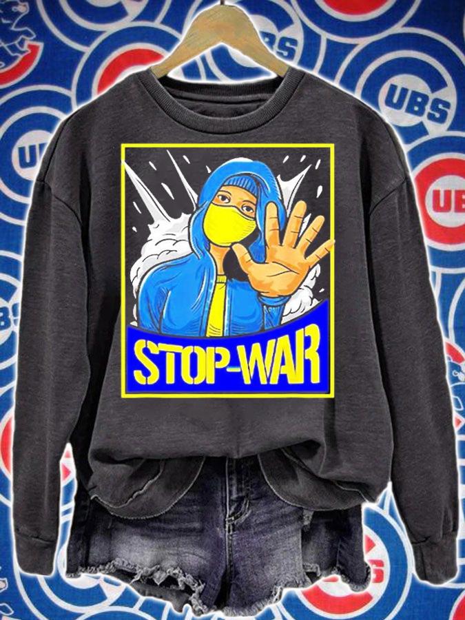 Stop War Free Ukraine T-Shirt sweatshirt