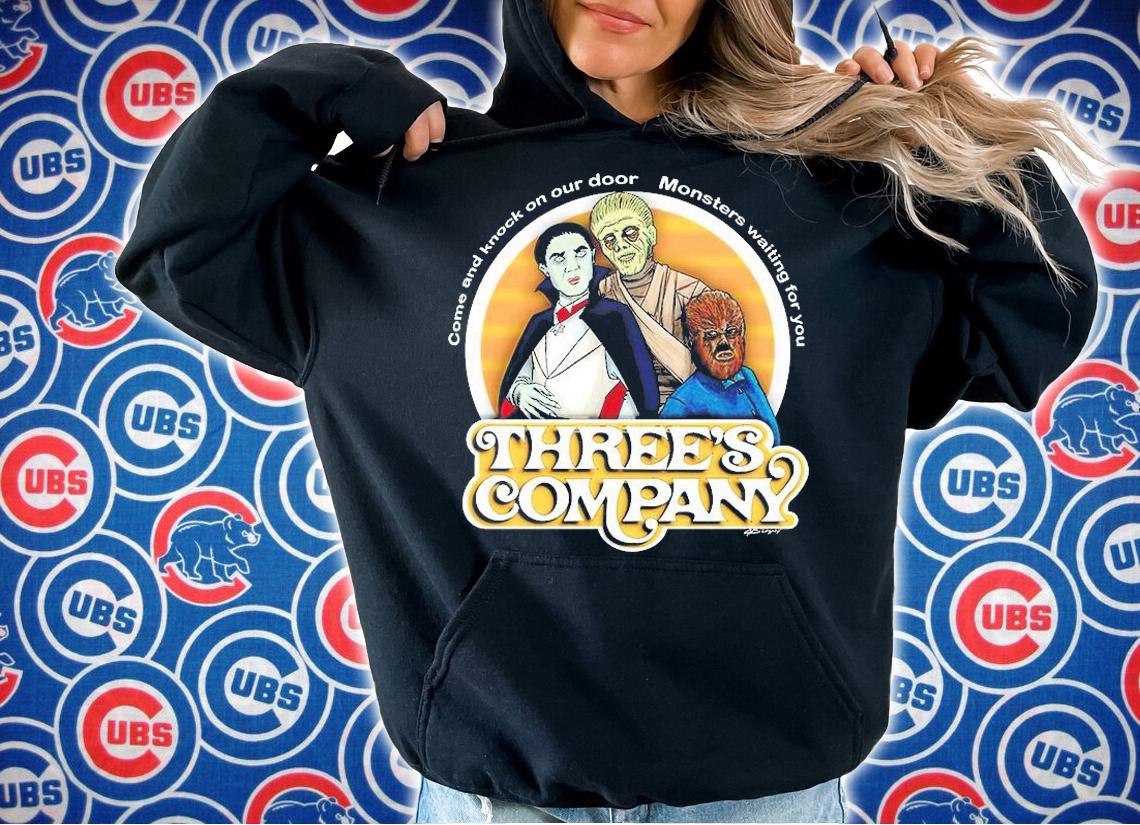 Three Monsters Active T-Shirt hoodie