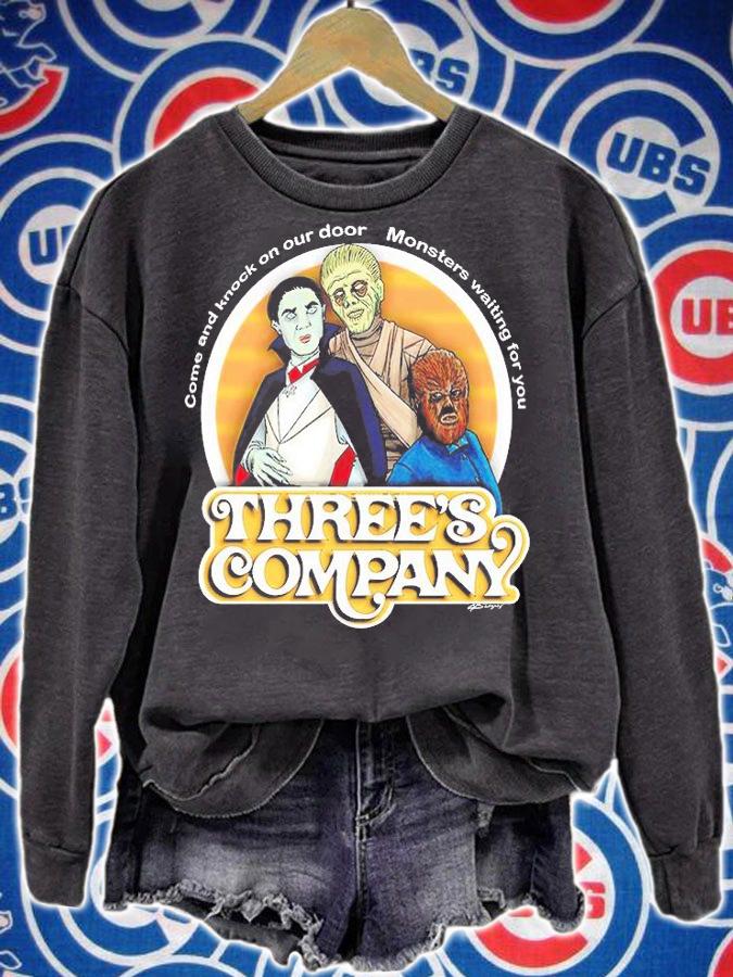 Three Monsters Active T-Shirt sweatshirt