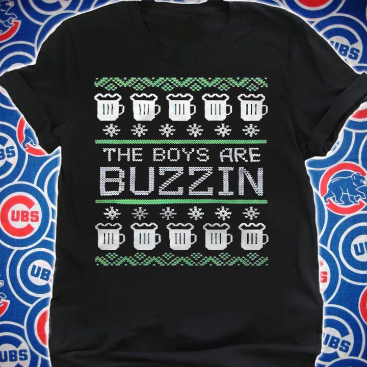Ugly the boys are Buzzin Christmas T-shirt