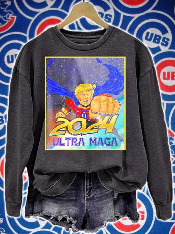 Ultra MAGA 2024 Pro Trump Maga Super Ultra Maga T-Shirt