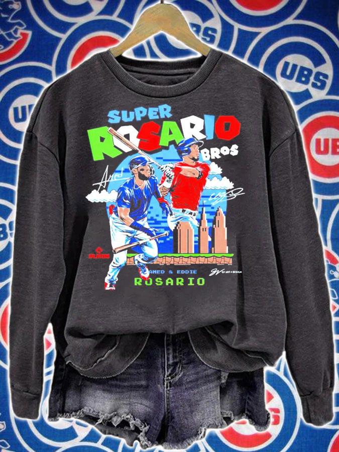 Amed and Eddie Super Rosario Bros signature shirt