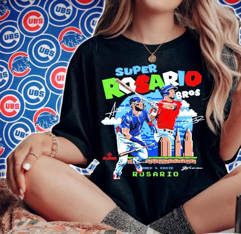 Amed and Eddie Super Rosario Bros signature shirt