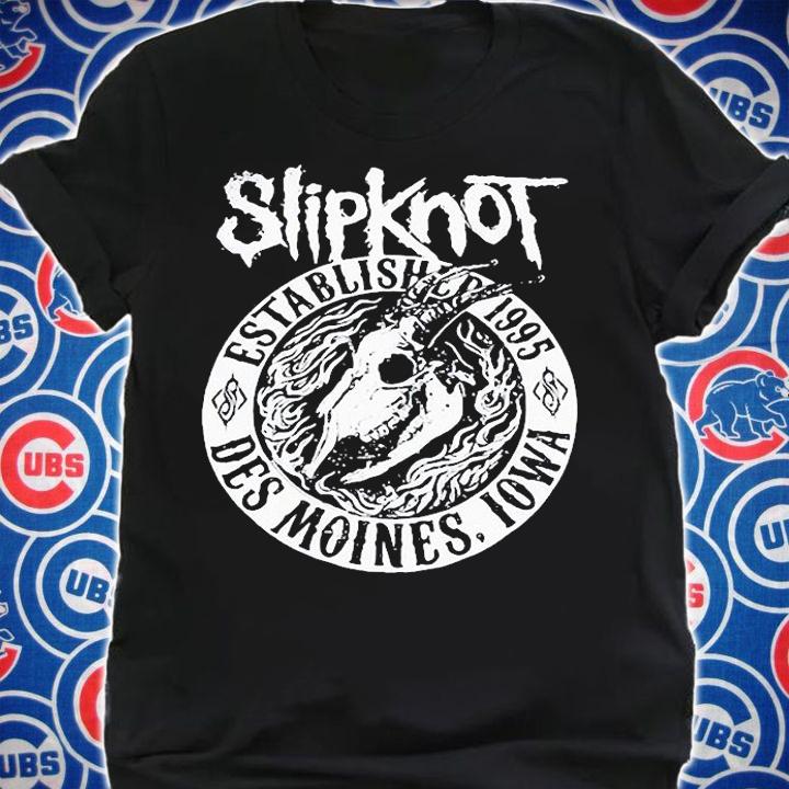 Joey Jordison Slipknot Established 1995 Des Moines Iowa T-shirt shirt