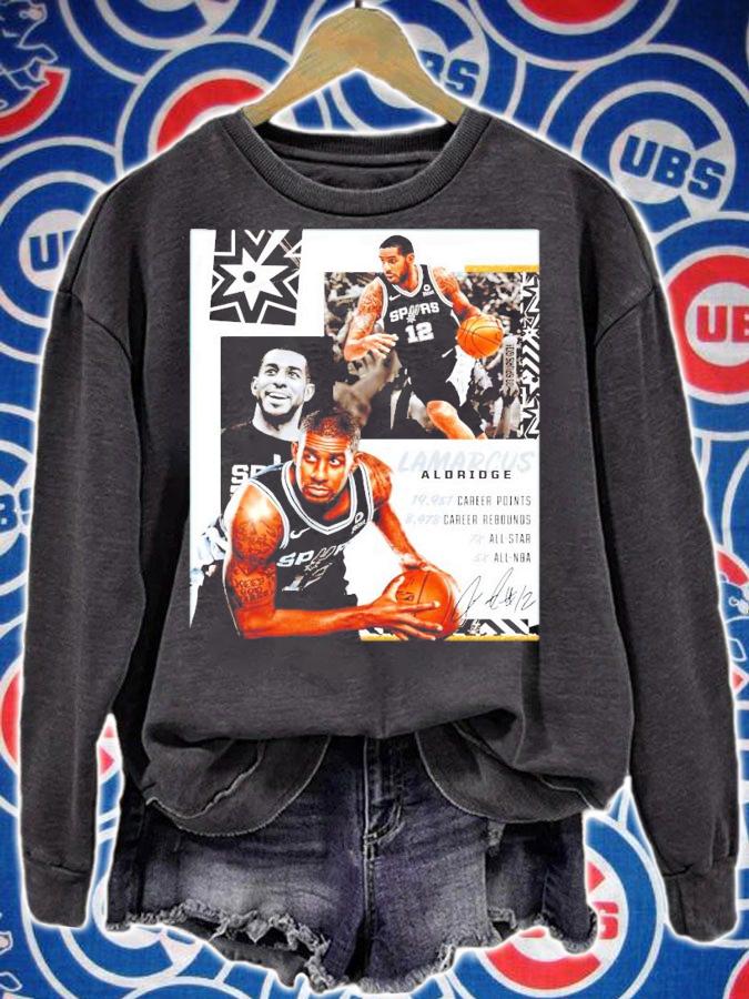 Lamarcus Aldridge signature shirt sweatshirt