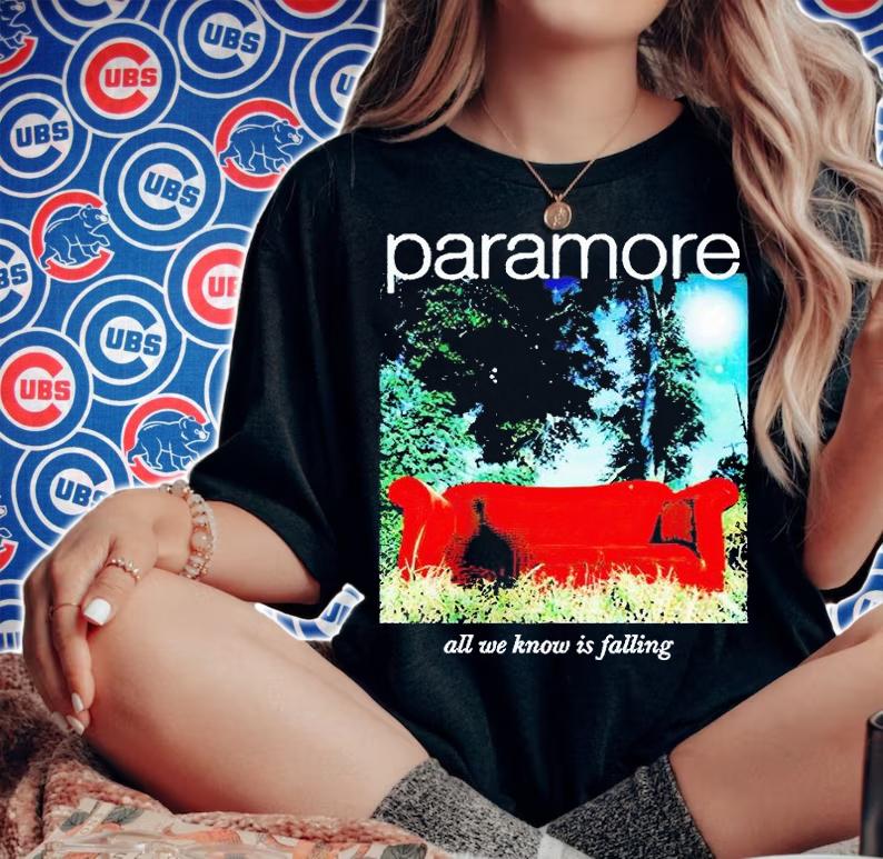 Paramore all we know is falling T-shirt