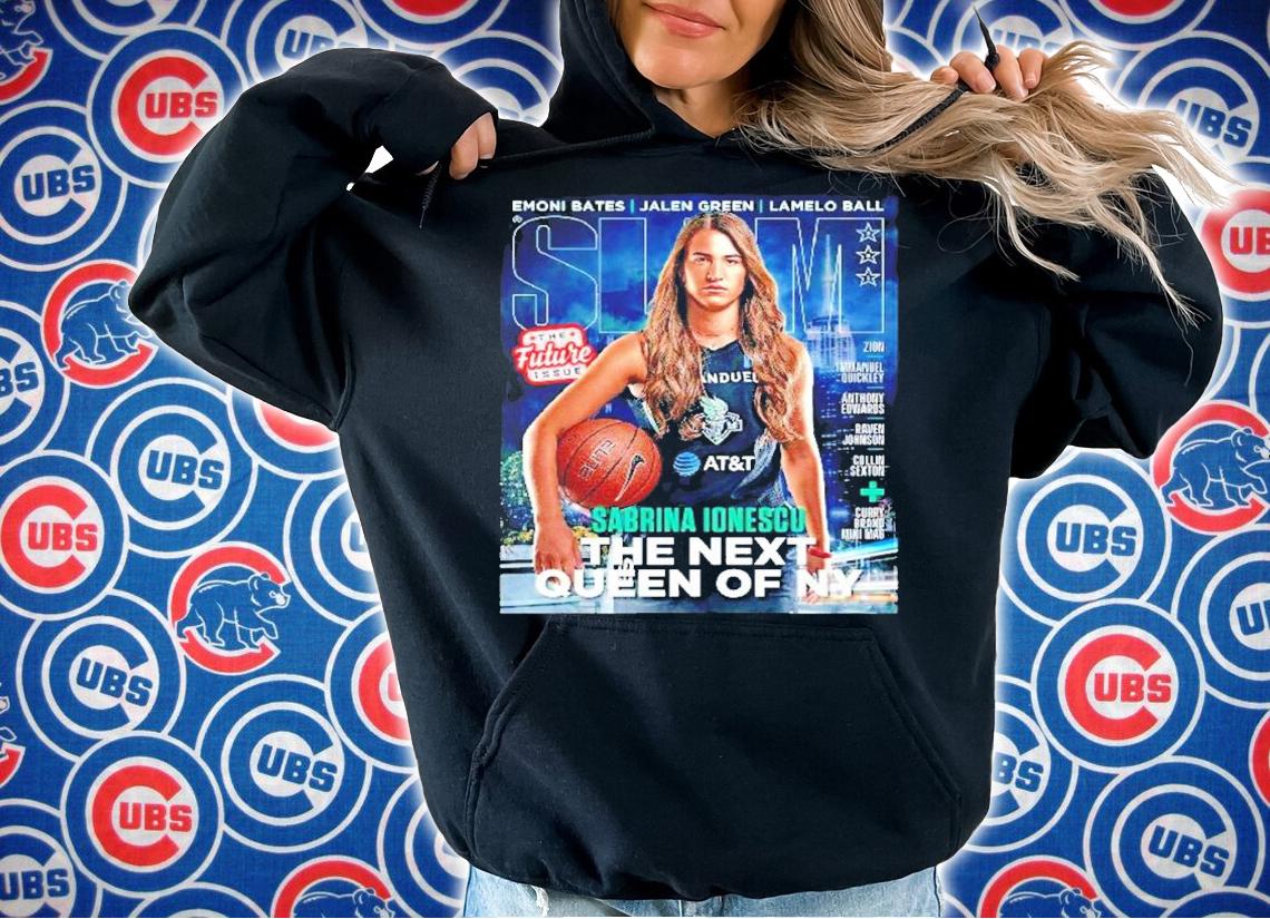 SLAM Sabrina Ionescu the next queen of New York t-shirt