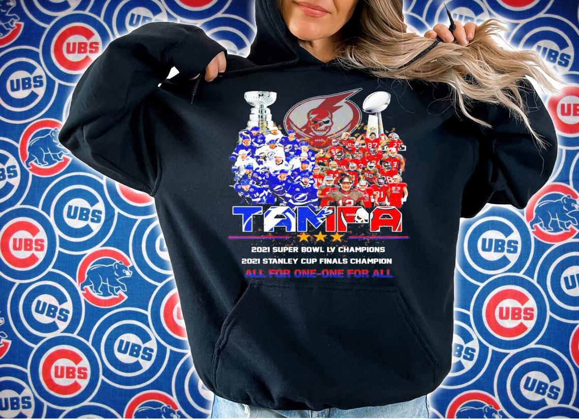 TAMPA all for one one for all shirt