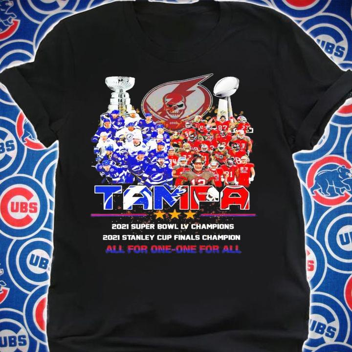 TAMPA all for one one for all shirt