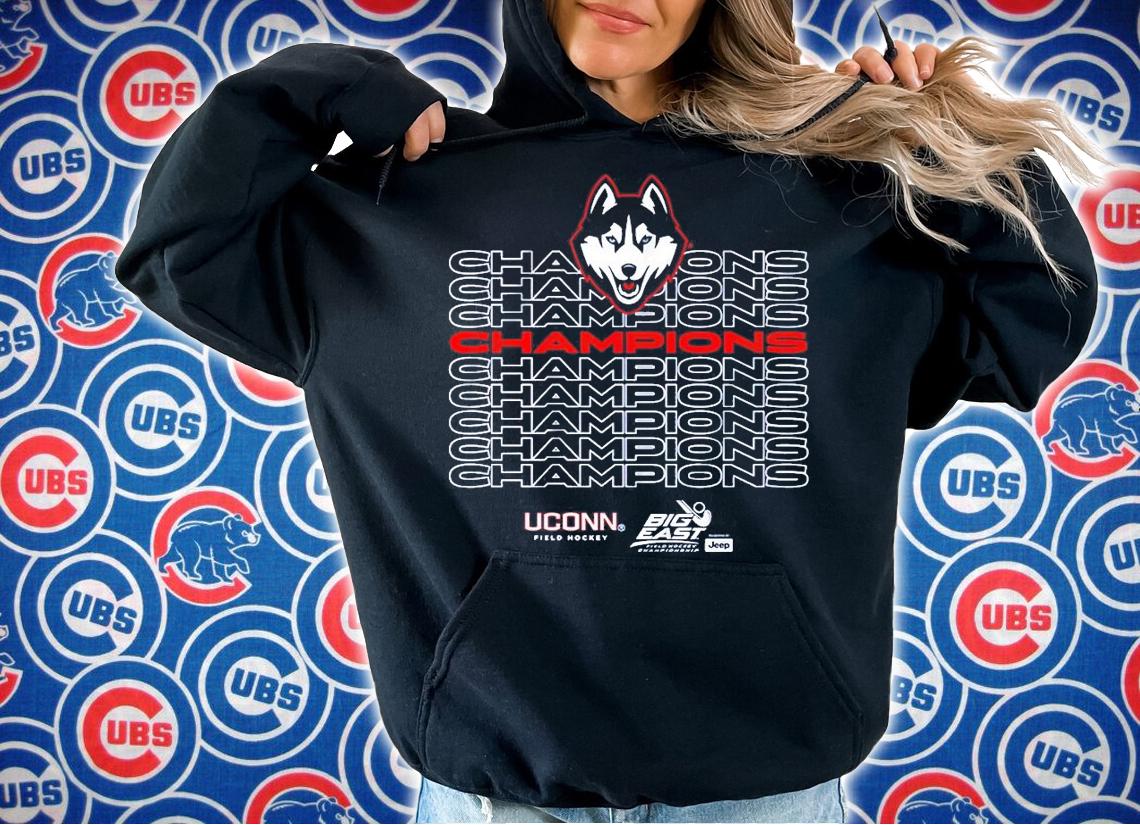 UConn Field Hockey Champs Apparel shirt hoodie