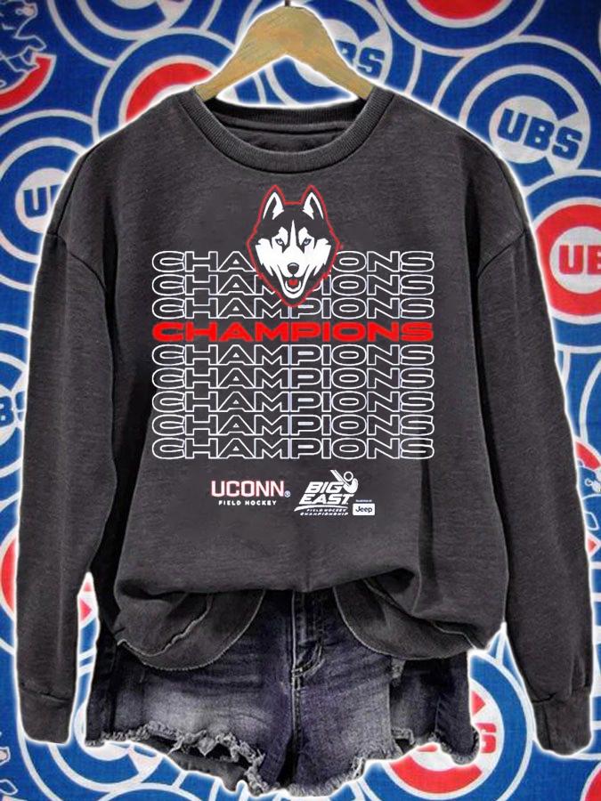 UConn Field Hockey Champs Apparel shirt sweatshirt