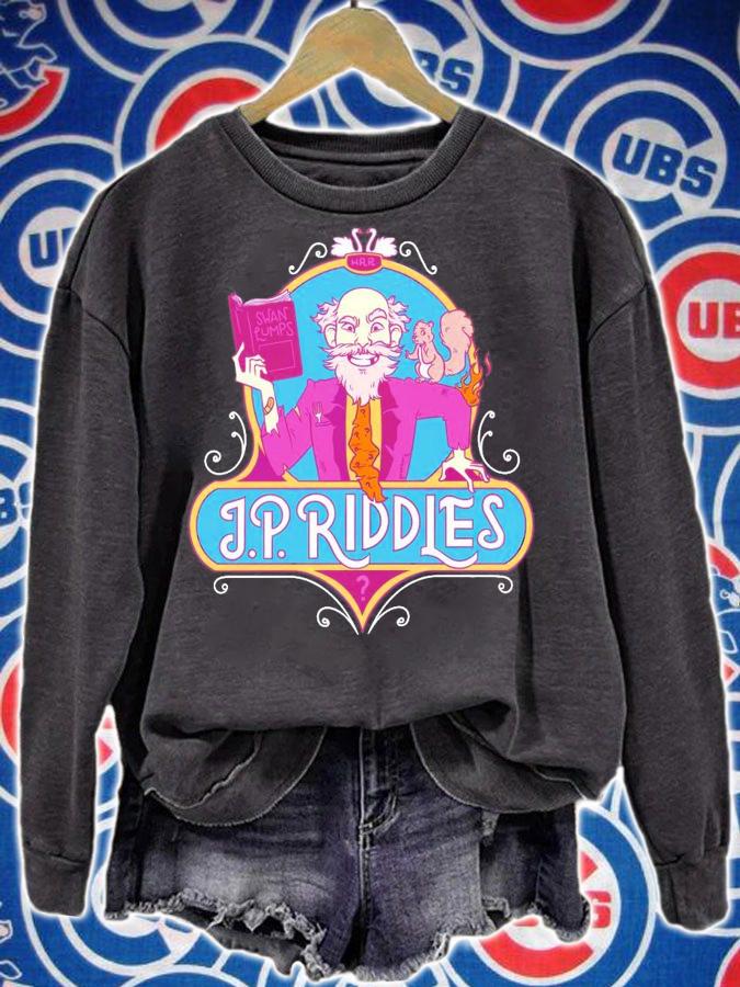 J.P. Riddles shirt, sweater hoodie and tank top