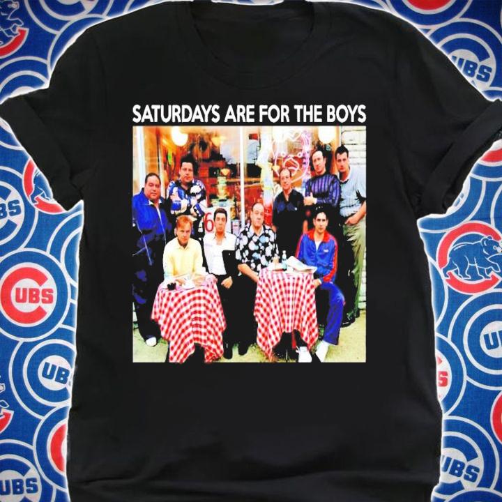 The Sopranos Saturdays are for the boys shirt shirt