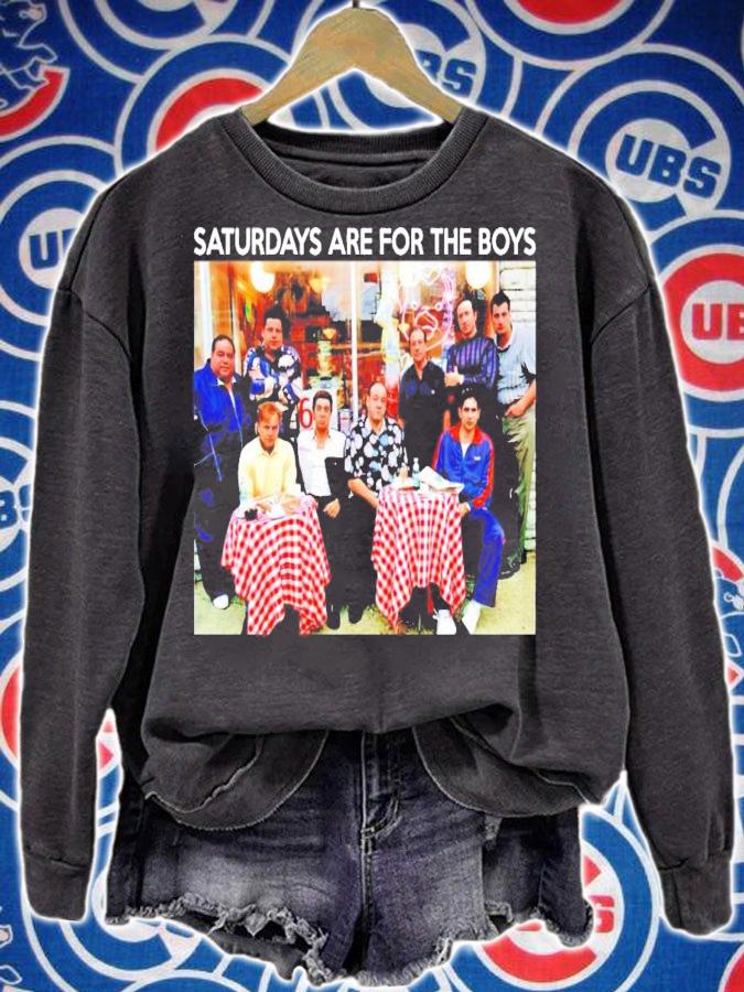 The Sopranos Saturdays are for the boys shirt sweatshirt