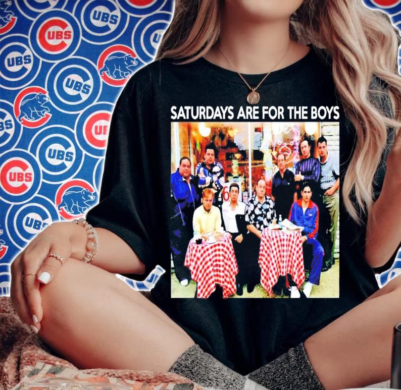 The Sopranos Saturdays are for the boys shirt woman shirt