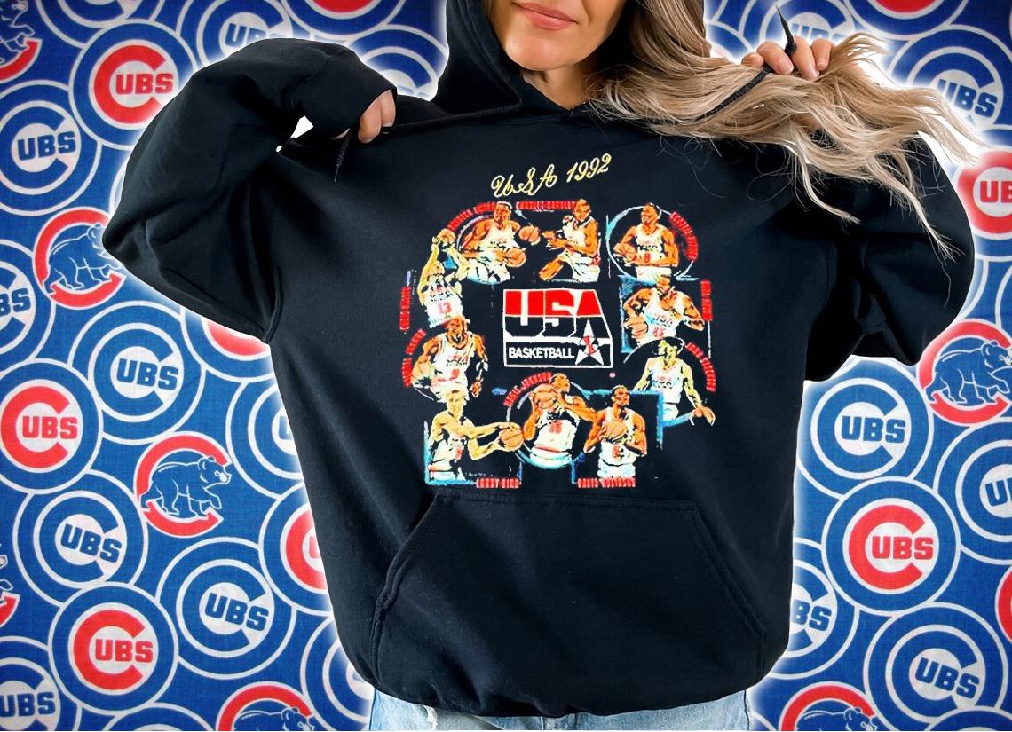 Vintage USA Basketball 1992 Dream Team T-shirt hoodie