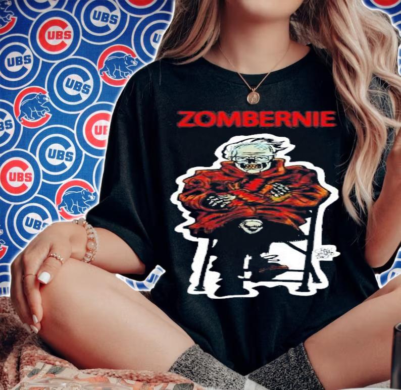 Zombernie Bernie Sanders Halloween t-shirt