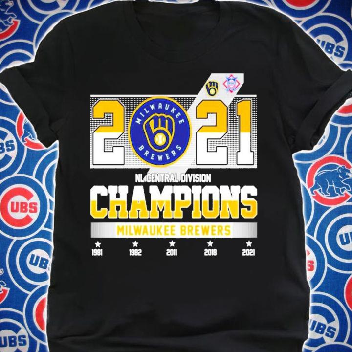 2021 Milwaukee Brewers Champions shirt shirt