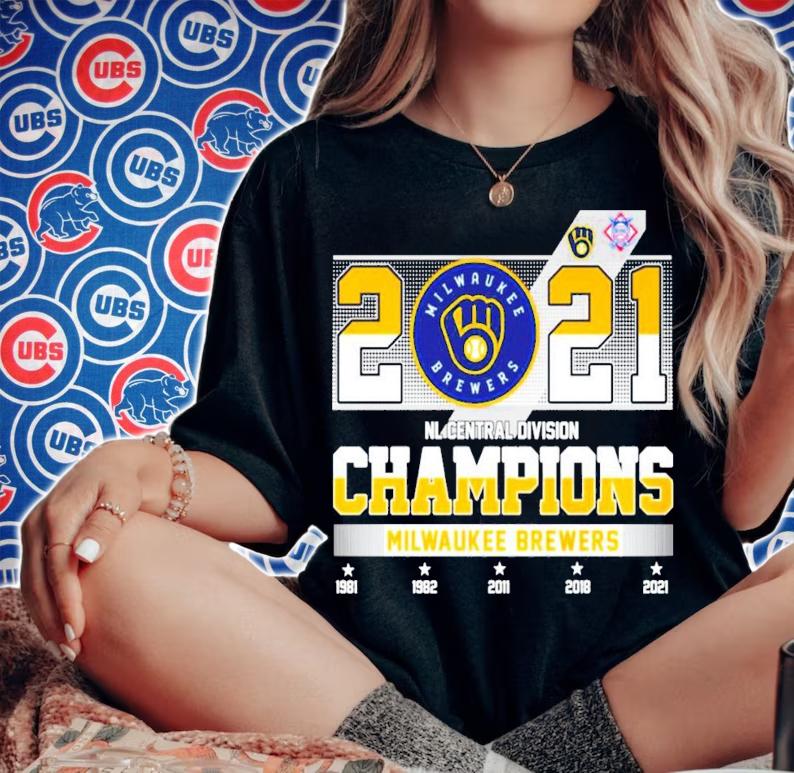 2021 Milwaukee Brewers Champions shirt woman shirt
