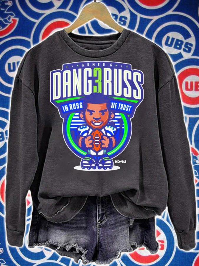 Armed and Dang3russ Seattle Seahawks shirt sweatshirt