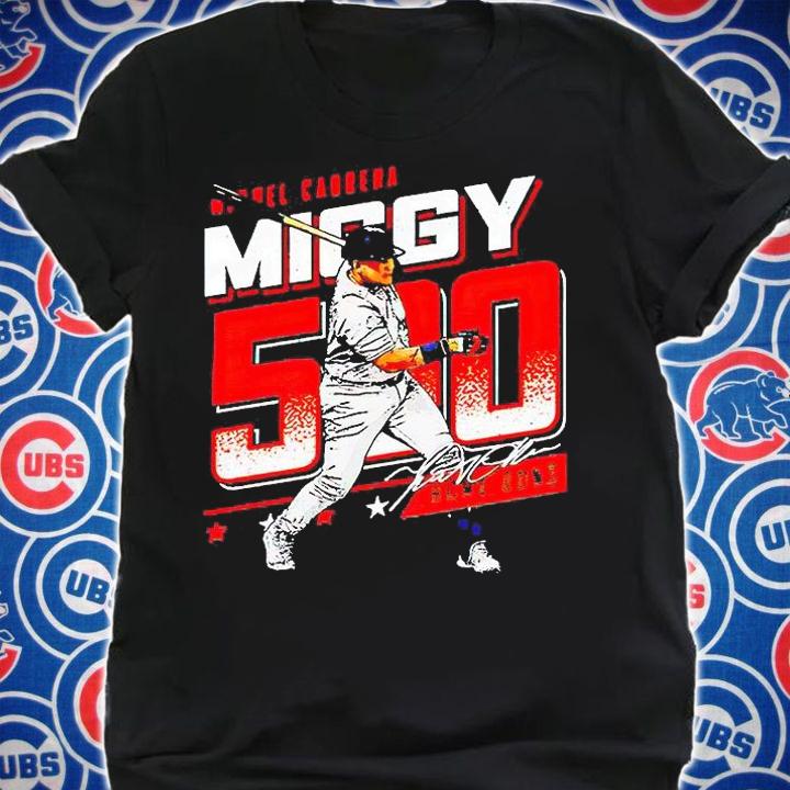Detroit Tigers Miguel Cabrera Miggy 500 T-shirt shirt