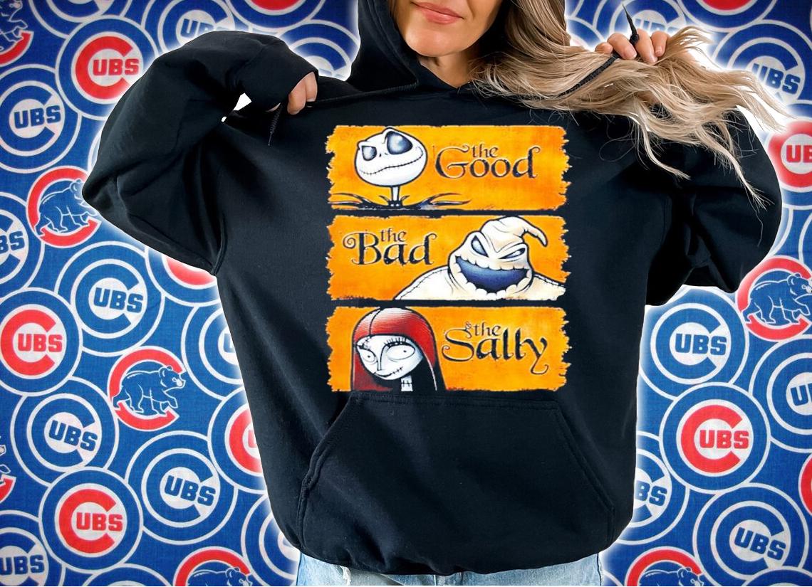 Jack Skellington Oogie Boogie and Sally Halloween shirt hoodie