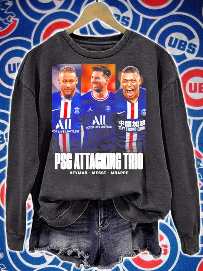 Lionel Messi This attacking trio will be a problem shirt