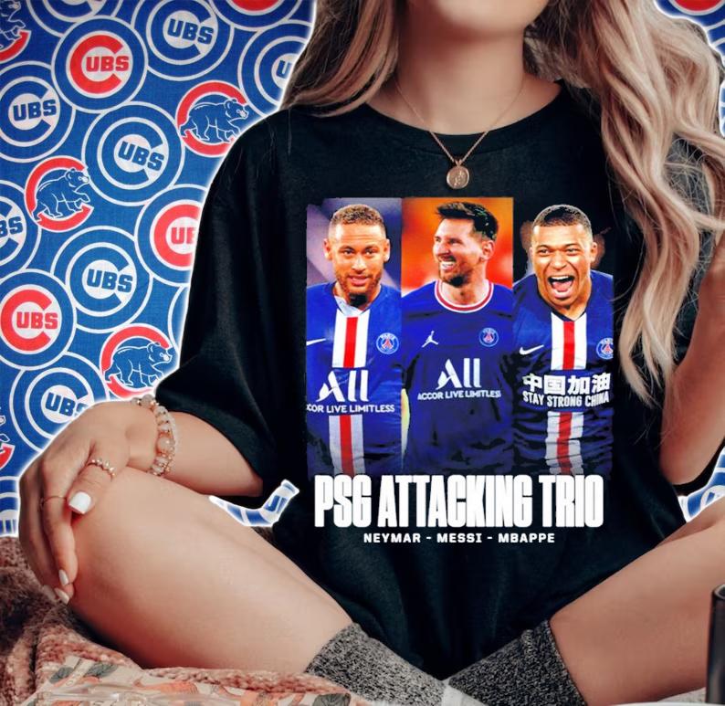 Lionel Messi This attacking trio will be a problem shirt